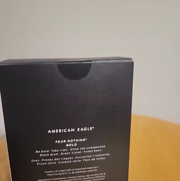 AEO American Eagle Outfitters FEAR NOTHING BOLD Eau de Cologne Spray 1.7 fl oz - Picture 2 of 3